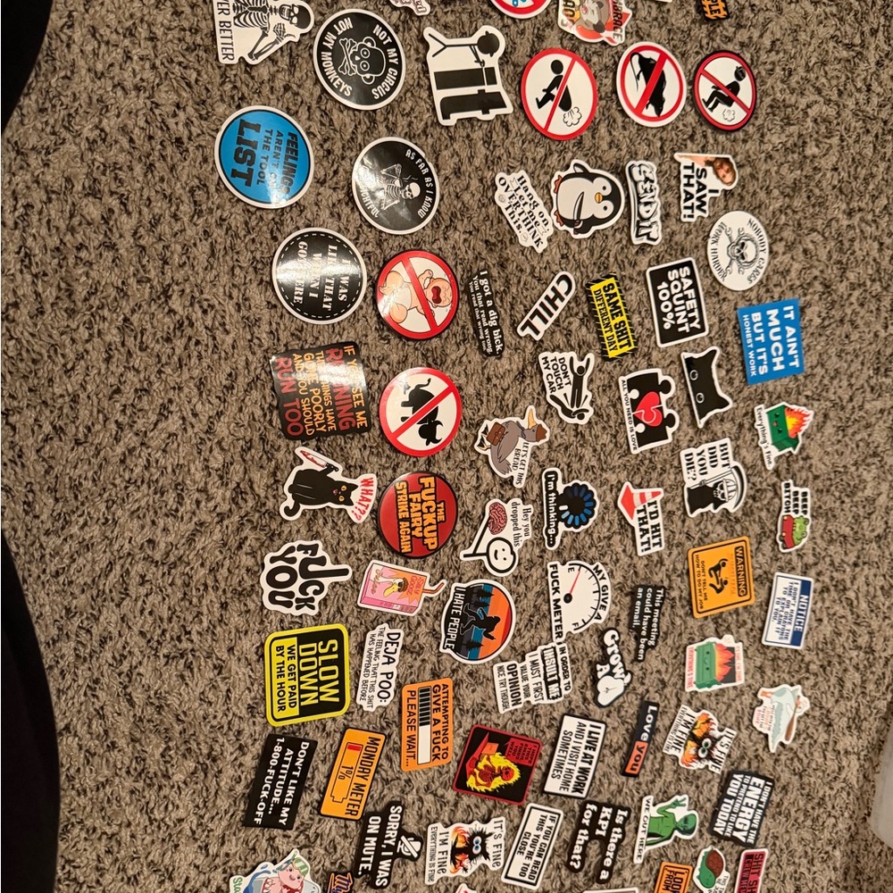 Assorted Funny Sticker Pack